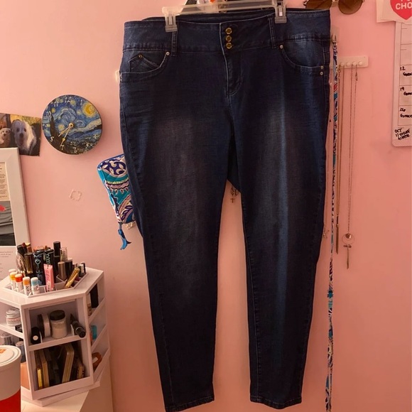 YMI Denim - YMI Jeans Wanna Betta Butt Mid-rise Plus Skinny
